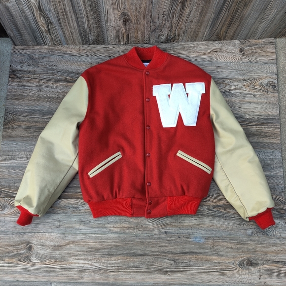 NCAA Other - 🔥 1980's Wisconsin Badgers Letterman Jacket